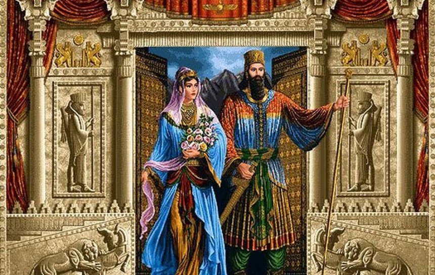 Image of Cyrus the Great and Cassandane on the Back of a Truck Impresses Users