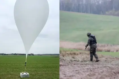 Entry of Balloons Carrying Smuggled Cigarettes to Lithuania Shut Down Vilnius Airport