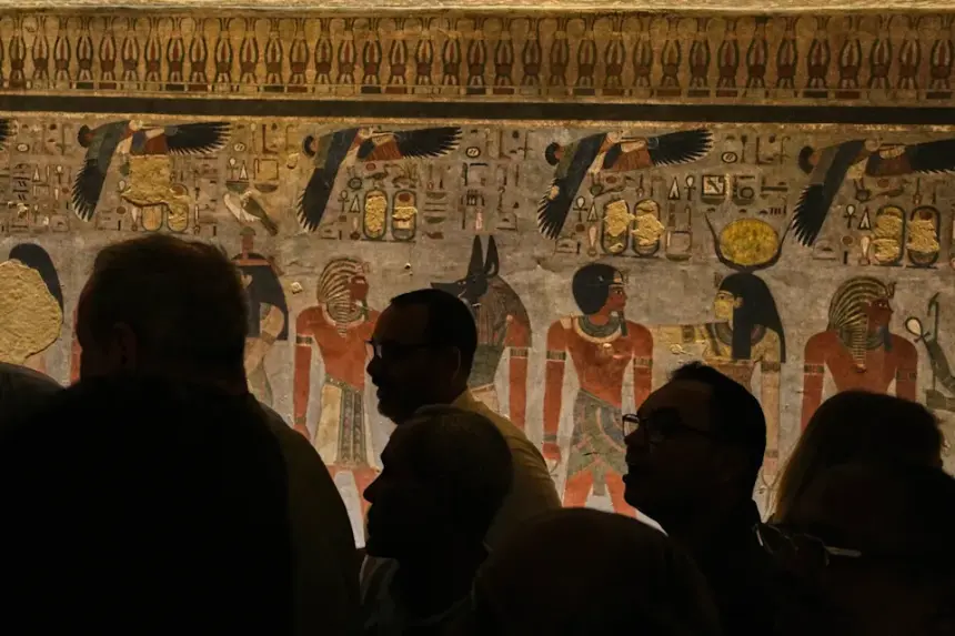 Reopening of the 3,000-Year-Old Tomb of Amenhotep III in Egypt After Two Hundred Years