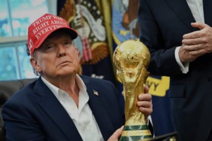 Football Celebration Under Trump's Shadow