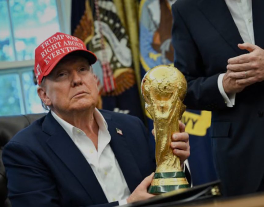 Football Celebration Under Trump's Shadow