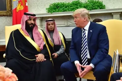 Donald Trump Welcomed the Saudi Crown Prince at the White House