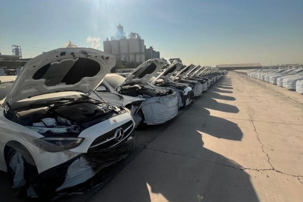 The Largest Single Shipment of Mercedes-Benz for Veterans Entered the Country