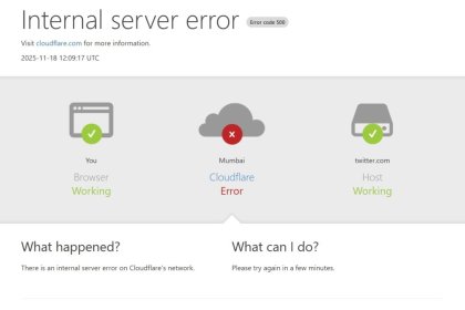 Widespread Global Disruption Due to Cloudflare Server Issues
