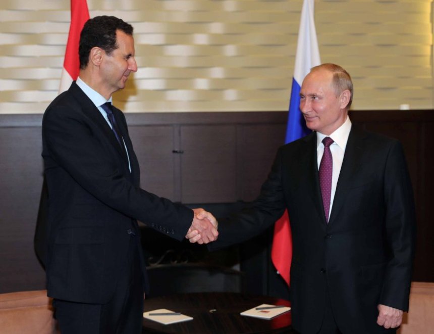 Kremlin Provides No Information on Bashar al-Assad's Residence in Russia
