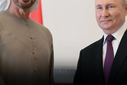 Putin and UAE President Discuss Developments in the Persian Gulf