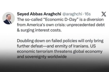 Araghchi: Economic Threat Against Iran is to Distract American Public Opinion
