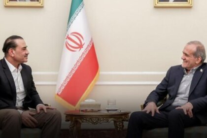 Meeting of Asim Munir with Pezeshkian in Tehran