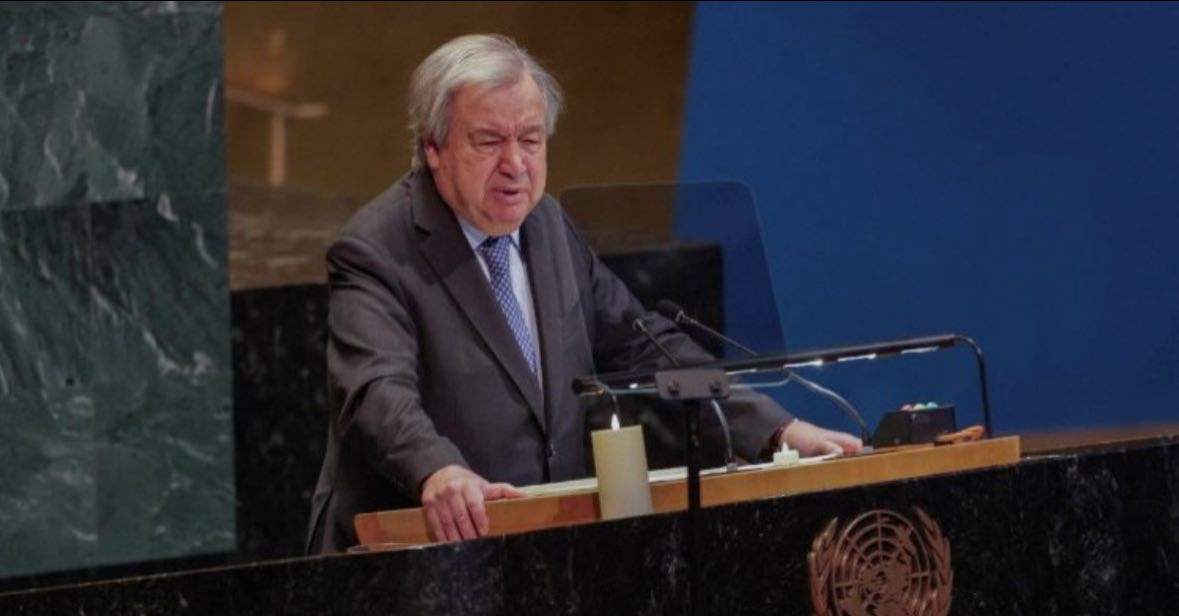 Guterres Calls for Start of Iran-U.S. Negotiations