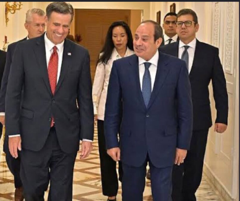 Sisi Supports Comprehensive Agreement to End Iran Crisis in Meeting with CIA Chief