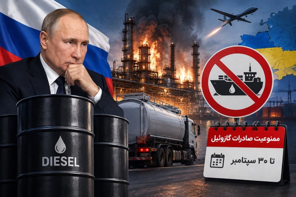 Russia Seeks to Extend Diesel Export Ban Following Ukrainian Attacks on Refineries