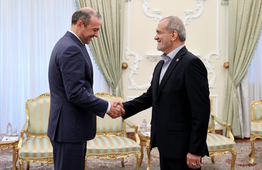 Pezeshkian in Meeting with Armenian Foreign Minister: Negotiation with a Party That Simultaneously Threatens and Attacks is Meaningless