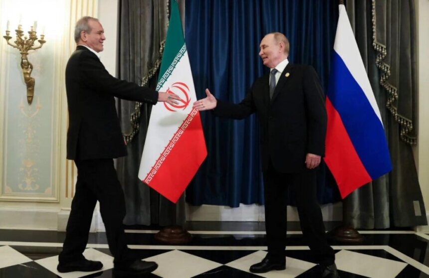 Putin and Pezeshkian Emphasized on Accelerating Joint Projects