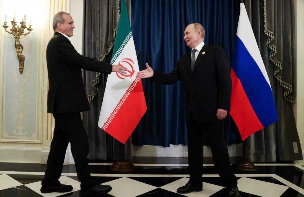 Putin and Pezeshkian Emphasized on Accelerating Joint Projects