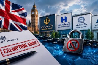 Britain Revokes Banking Exemptions for Four Iranian Banks