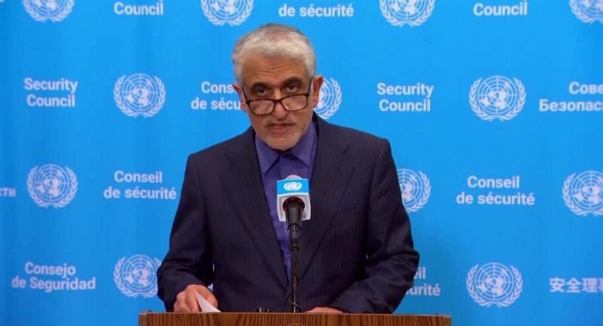 Iran's Representative: Resolution 2231 Has Expired